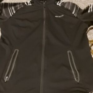 SUGOI Black Windbreaker Jacket